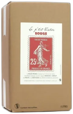 photo du vin le p’Tit Victor Rouge