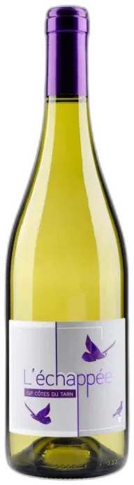 illustration du vin l’Échappée Blanc Sec 2023 Vignobles Jérôme Bézios