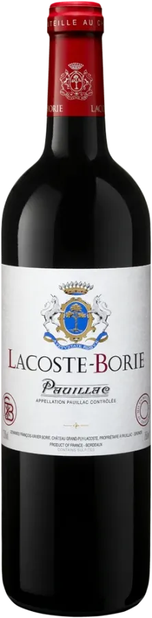 image du vin Lacoste Borie