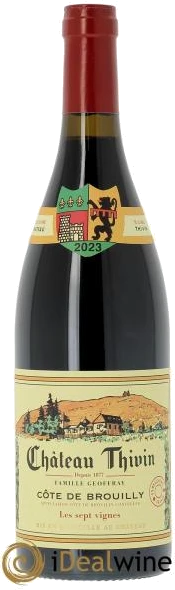 photo Côte de Brouilly les 7 Vignes Château Thivin 2023