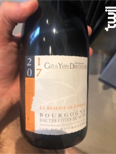 photo Hautes-Côtes de Nuits la Réserve de Cyprien