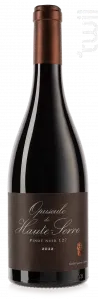 vue du vin Pinot Noir 127 Opuscule de Haute Serre