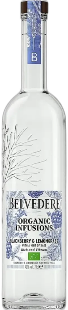 photo du vin Belvédère Organic Infusions Mûre & Citronnelle