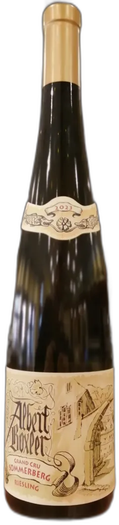 photo du vin Boxler Riesling gc Sommerberg