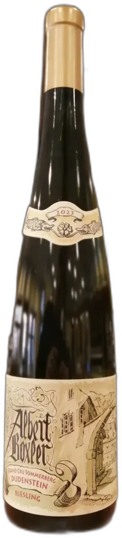 photo du vin Boxler Riesling gc Sommerberg D