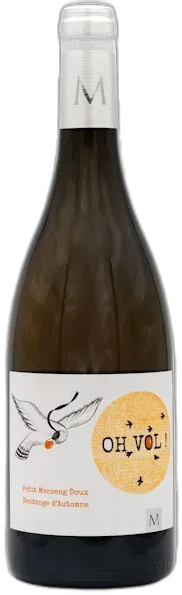 capture du vin Cuvée m oh Vol Petit Manseng Doux Vendange d’Automne Mercier