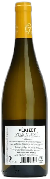 photo du vin Viré Clessé Vérizet