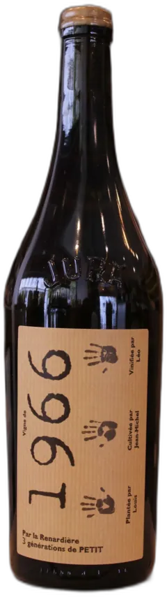 aperçu du vin Arbois Pupillin Chardonnay Ouille Cuvee 1966 2023 Domaine de la Renardiere