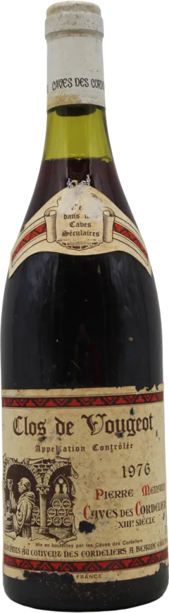 illustration du vin Clos Vougeot 1976 Cave des Cordeliers