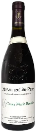 photo Henri Bonneau Cuvée Marie Beurrier Rouge 2017