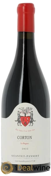photo Corton Grand Cru le Rognet Geantet-Pansiot 2023