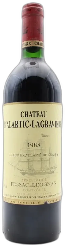 photo Château Malartic-Lagravière 1988