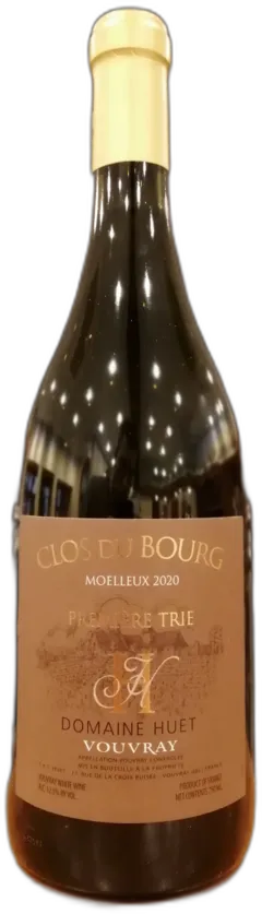 photo Huet Vouvray Moelleux Clos du Bourg 1ère Trie 2020