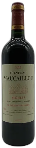 photo Château Maucaillou Aop Moulis 2018