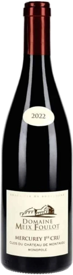 photo Mercurey 1er Cru Clos du Château de Montaigu 2022 Domaine Meix Foulot