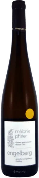 image du vin Domaine Mélanie Pfister, "Hüt" Riesling, Alsace Grand Cru Bio