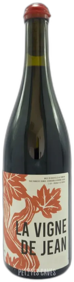 capture du vin la Vigne de Jean 2022 Domaine François Dumas