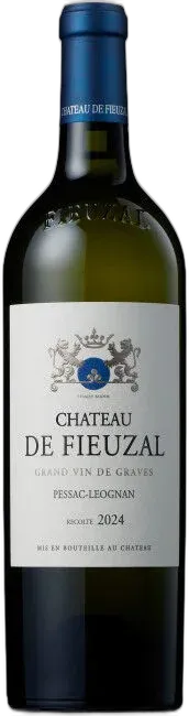 vue du vin Château de Fieuzal 2024 Blanc