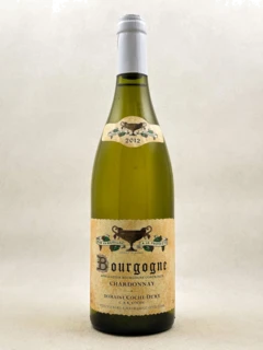 photo Coche Dury Bourgogne Chardonnay 2012