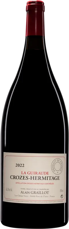 photo du vin Domaine Alain Graillot Crozes Hermitage "la Guiraude" Rouge 2022