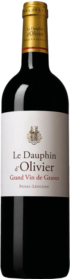 photo Pessac-Léognan Aoc le Dauphin d’Olivier Grand Vin de Graves Chateau Olivier 2020