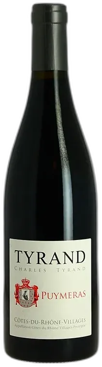 photo du vin Puymeras Tyrand Côtes du Rhône Rouge 2021