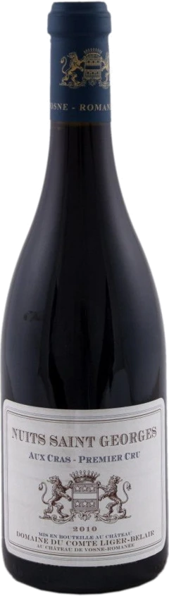 photo Comte Liger Belair Nuits st Georges 1er Cru Aux Cras 2010