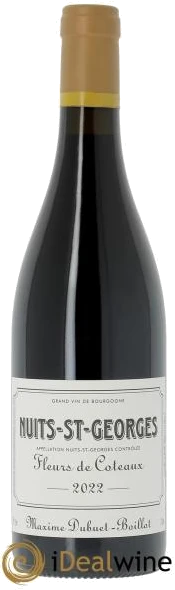 photo Nuits-Saint-Georges Fleurs de Coteaux Maxime Dubuet Boillot 2022