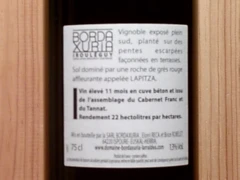photo Irouleguy Domaine Bordaxuria 2017