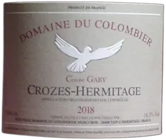 photo du vin Crozes Hermitage Domaine du Colombier Cuvee Gaby Magnum) 2018