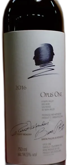 photo Californie Opus One Napa Valley Oakville Cabernet Sauvignon Ass 2016