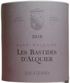 photo Faugeres Domaine Bardi d'Alquier les Bastides d'Alquier 2018