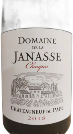 photo Chateauneuf du Pape Domaine de la Janasse Cuvee Chaupin 2018