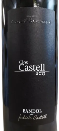 photo Bandol Domaine Castell Reynoard Clos Castell 2013