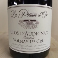 photo Volnay Premier Cru Monopole Domaine de la Pousse d'or Clos d'Audignac 2019