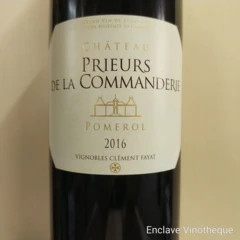 photo Pomerol Chateau Prieurs de la Commanderie 2016