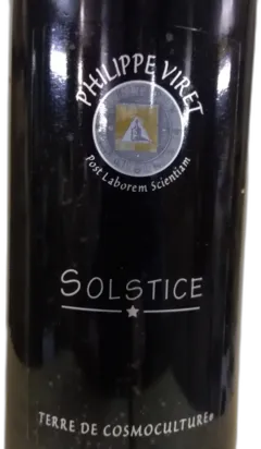 photos du vin Vin de France Domaine Viret Cuvee Solstice 2020
