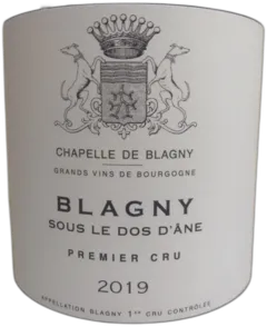 image du vin Blagny Premier Cru Chapelle de Blagny Sous le Dos d’Ane 2019