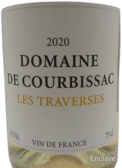 illustration du vin Vin de France Domaine de Courbissac les Traverses 2020