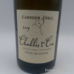 photo Chablis Premier Cru Garnier et Fils Cote de Jouan 2019