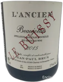 photo du vin Beaujolais Domaine des Terres Dorees l’Ancien le Buissy 2015
