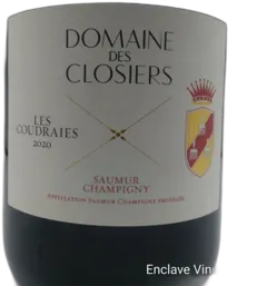 photo Saumur Champigny Domaine des Closiers les Coudraies 2020