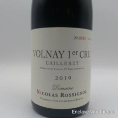 photo Volnay Premier Cru Domaine Nicolas Rossignol Cailleret 2019