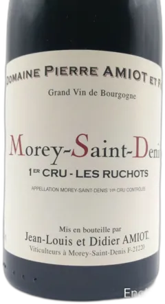 photo Morey Saint Denis Premier Cru Domaine Pierre Amiot les Ruchots 2016