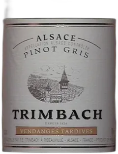 photo Pinot Gris Domaine Trimbach Vendanges Tardives 2000