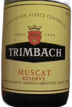photo Muscat Domaine Trimbach Reserve 2011