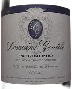 photo Patrimonio Domaine Gentile Grande Expression 2008