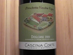 photo Italie Dogliani Docg Cascina Corte Vigna Pirochetta 2009