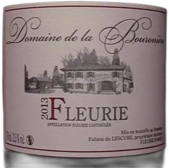 image du vin Fleurie Domaine de la Bouroniere 2013