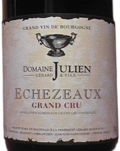 photo Echezeaux Grand Cru Domaine Gerard Julien 2015